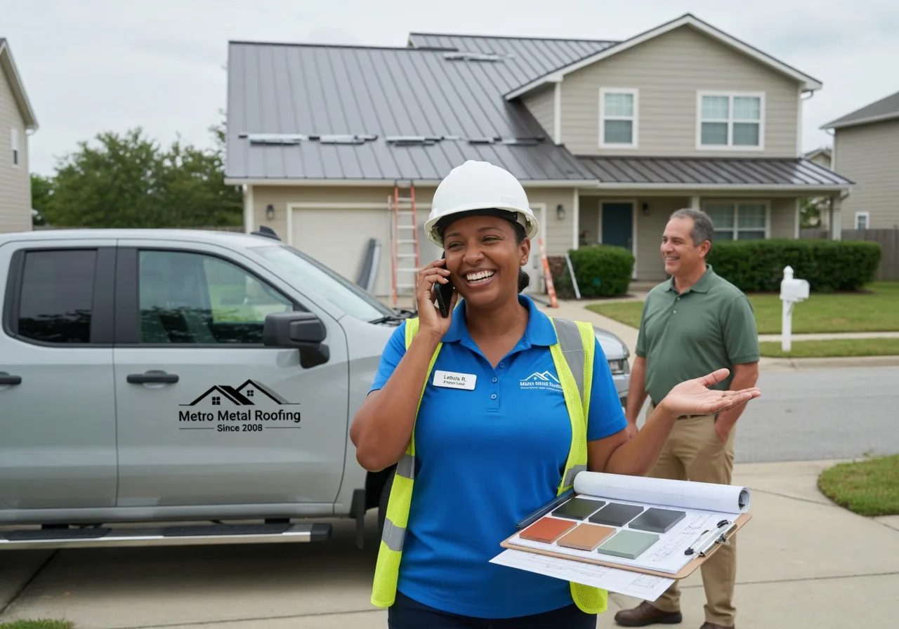 Storm Damage Metal Roof Repair in Garland, ME